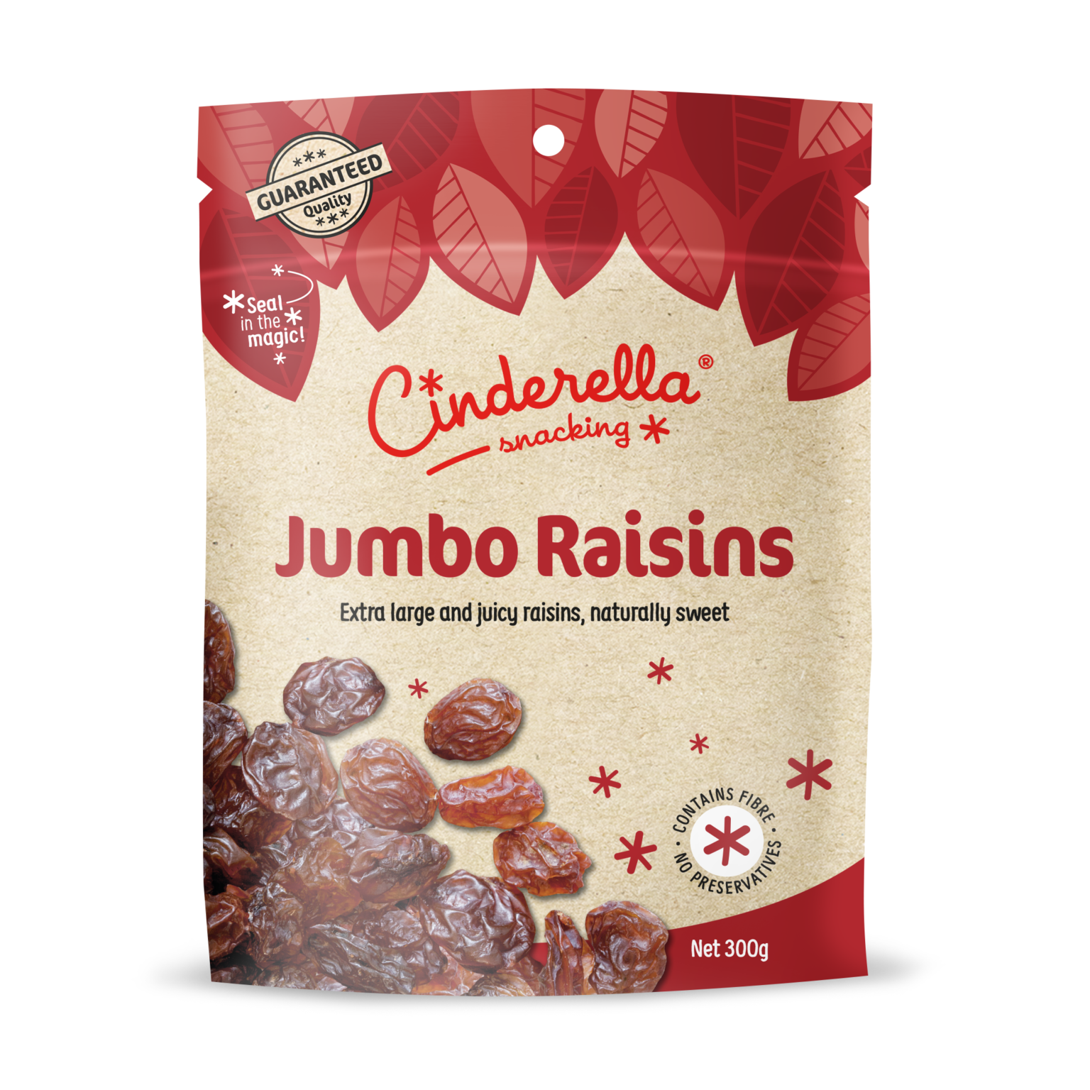 Jumbo Raisins 300g Cinderella